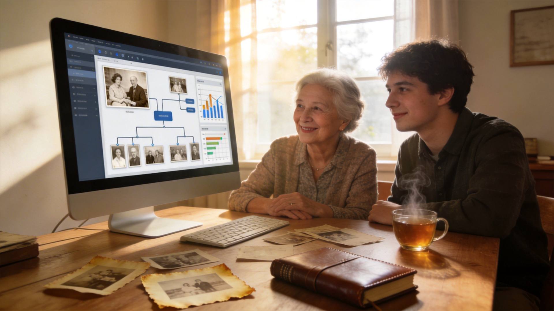 Digitizing Family Memory: Using AI to Reconstruct a Century‑Old Family Tree, Letting Ancestors "Live" on the Screen