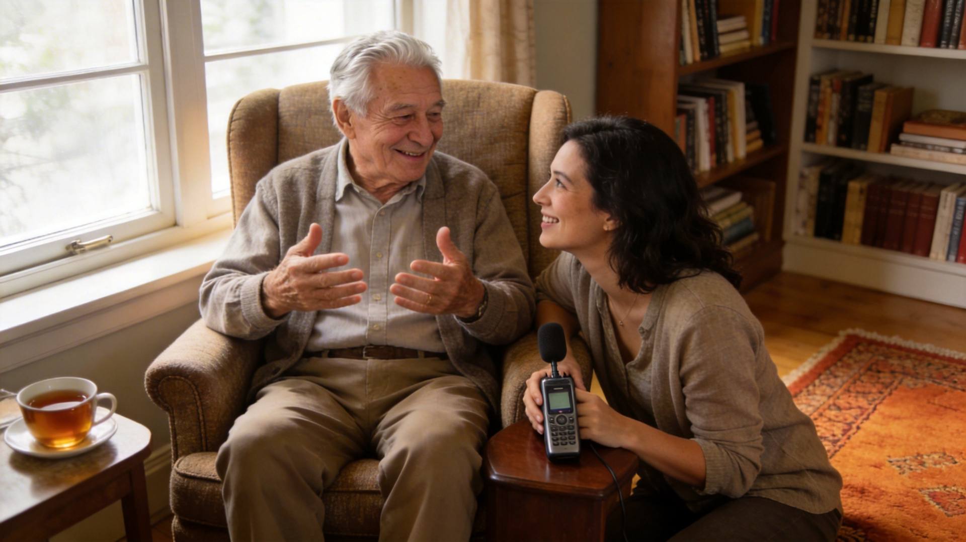 Preserving the Most Beautiful Voice: 5 Professional Tips for Recording Voice Material for Elderly Family Members